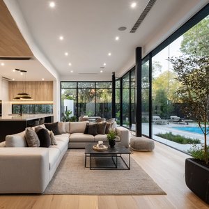 Modern Indoor Living Room Stylish Design