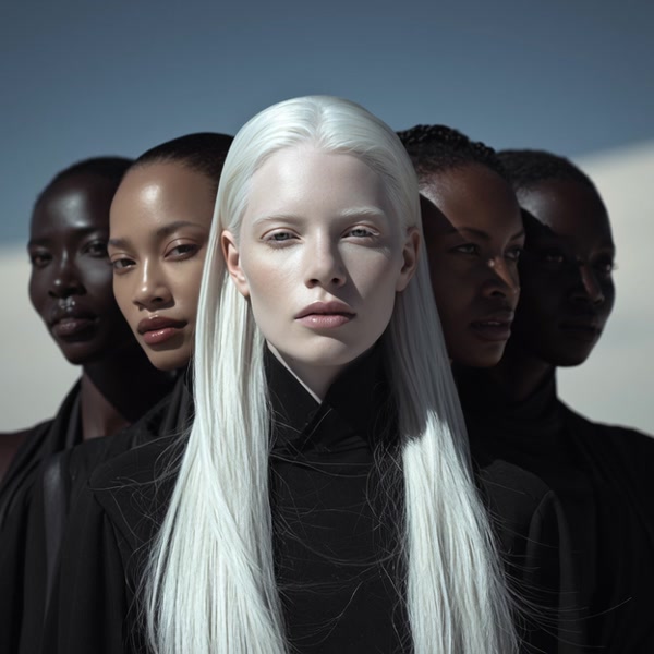 Diverse Group of Women Portrait Fashion Photography